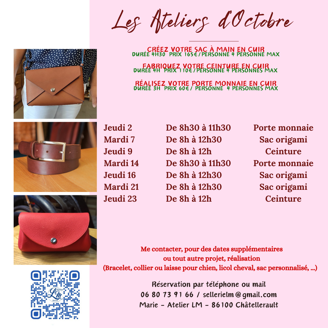 Mes ateliers - Atelier octobre 2025